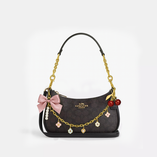 Teri Shoulder Bag - Free Flower Charm
